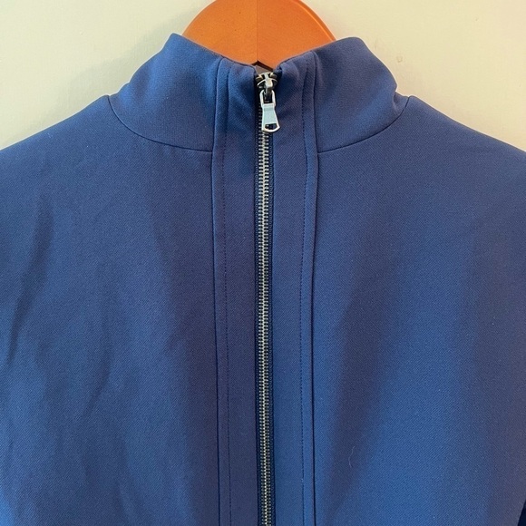 Toccin Blue Tie Waist Dress Size 4 - Picture 9 of 16